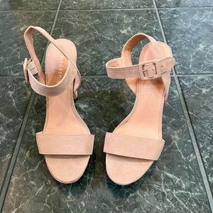 Tan Heels - Madden Girl, size 8